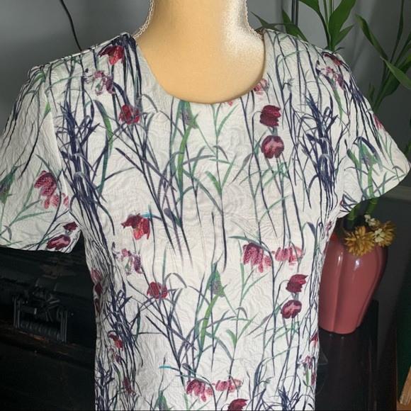 Anthropologie | Anthro Sam & Lavi Jacquard Bijou Floral Dress Size: S - Picture 6 of 10